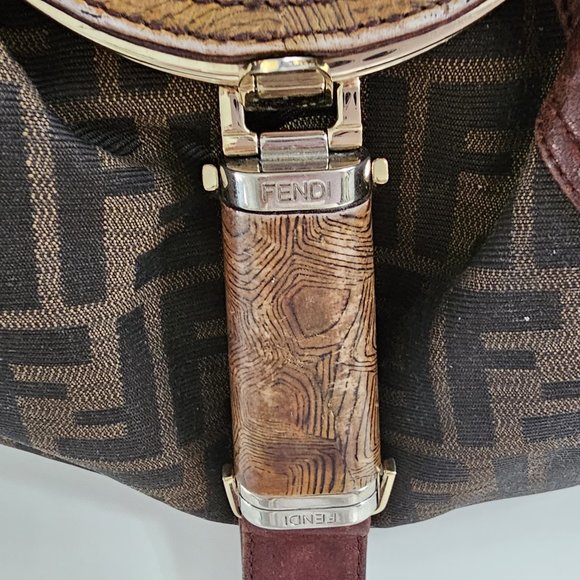 FENDI Zucca Tortuga Spy Bag -LIMITED EDITION! VINTAGE! - Picture 7 of 16